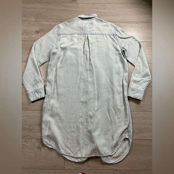Rails Chambray Longline Tunic Shirt Dress - Picture 4 of 13